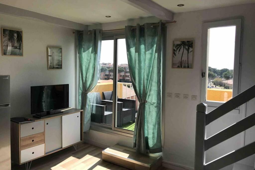 Residence Port Soleil Duplex T3 46 M2 Climatise Gruissan Eksteriør billede